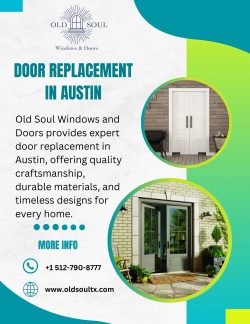 Custom Door Replacement services in Austin for Classic Homes