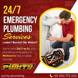 24/7 Emergency plumbing Service in Melbourne