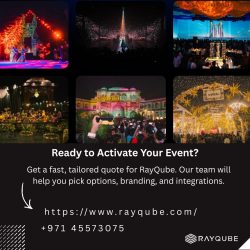 Professional Event Production Dubai | RayQube Corporate & Social Solutions