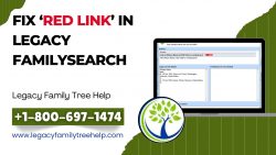 Seeing a Red Link in Legacy FamilySearch? Here’s the Solution