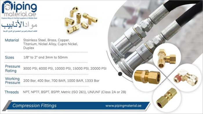 Instrumentation Tube Fittings Suppliers in UAE