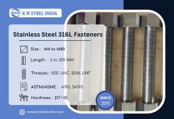 SS 316L Bolts Manufacturer | Low Carbon Steel