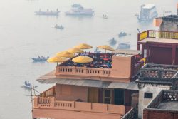 Ganga View Cafe Varanasi by Minimalist Hotels