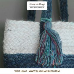 Large Handmade Jute Bags for Work Travel and Grocery Runs