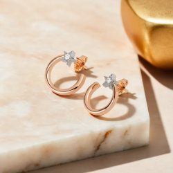 Shop Lab Grown Diamond Hoop Earrings Online