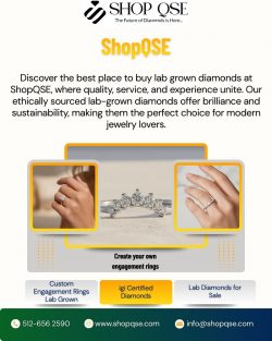 Engagement Rings with Lab Grown Diamonds | ShopQSE