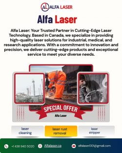 Laser Cleaning Solutions Across Canada For Rust Paint And Surfaces