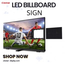 Mobile Outdoor LED Billboard Sign by Cinstar Display