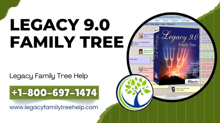 Legacy 9 Family Tree Software for Genealogy Research