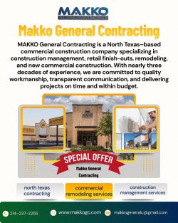 Retail General Contractors in DFW