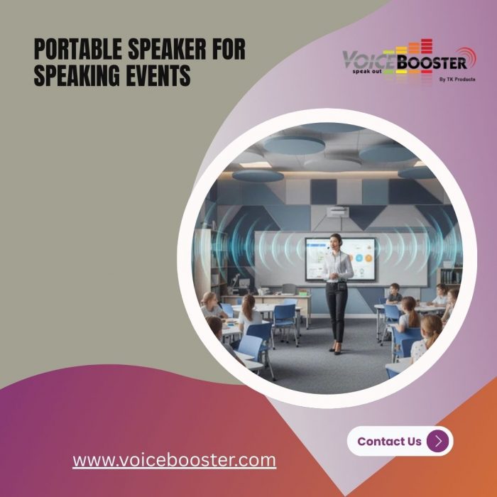 Portable Speaker For Speaking Events