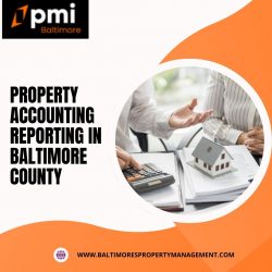 Property Accounting reporting in Baltimore County