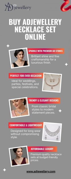 Buy ADjewellery Necklace Set Online