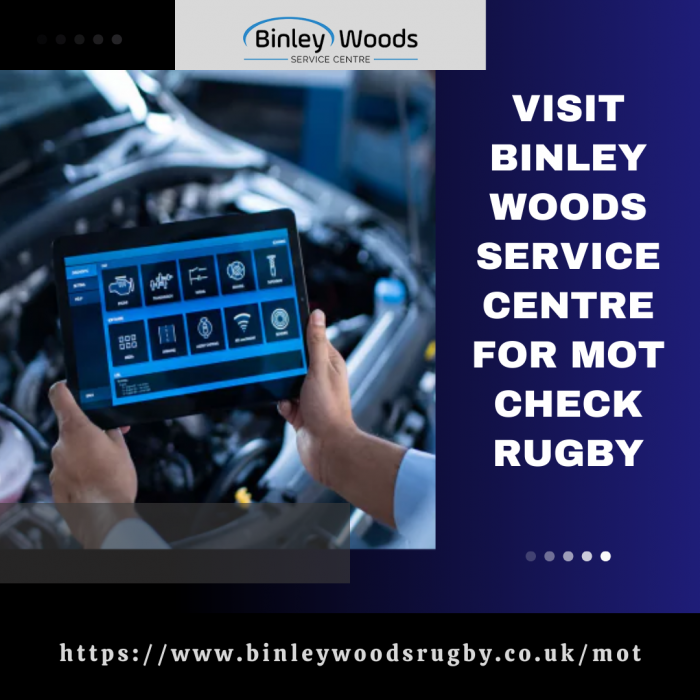Visit Binley Woods Service Centre For MOT Check Rugby
