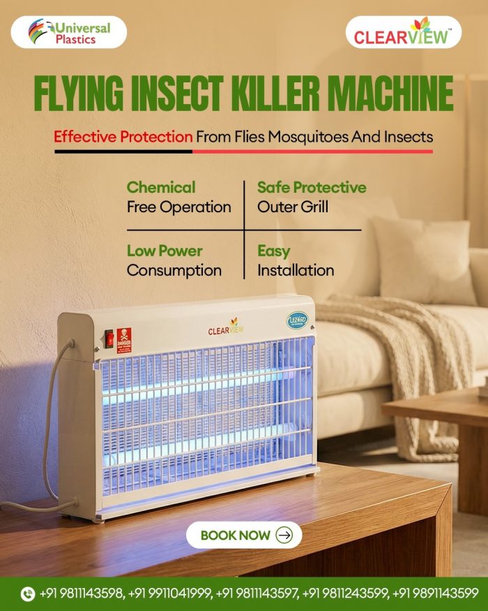 Insect Killer Machine by Universal Plastics – High-Efficiency Electric Bug Zapper
