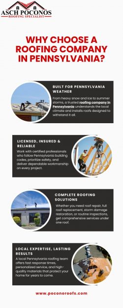 Why Choose a Roofing Company in Pennsylvania?