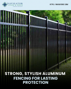 Elegant Aluminum Fencing for Durable and Low-Maintenance Protection