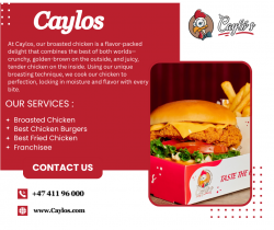 Caylos – Signature Broaster Chicken Bursting with Taste
