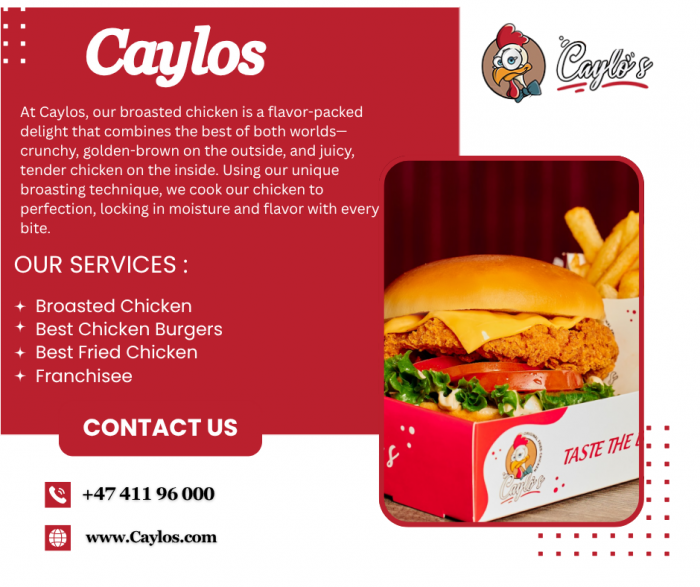 Caylos – Signature Broaster Chicken Bursting with Taste