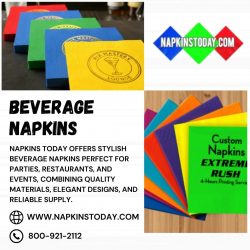 Premium Beverage Napkins for Parties | Napkins Today