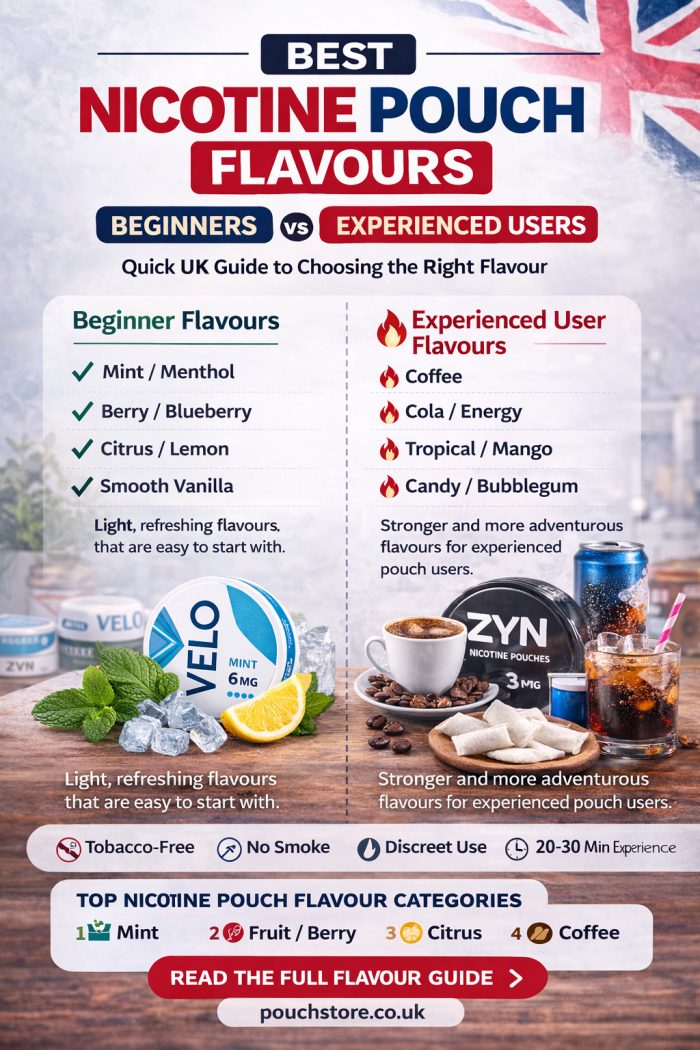 Top Nicotine Pouch Flavours for Beginners vs Experienced Users