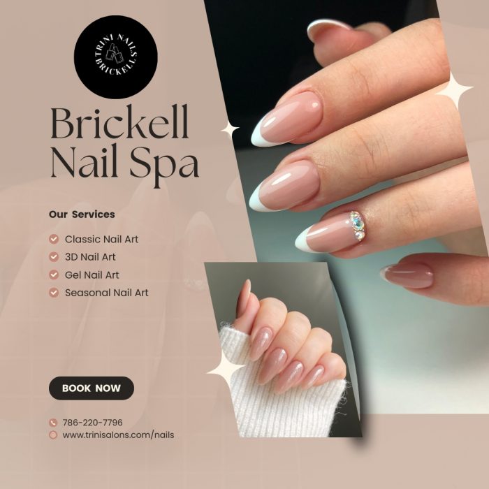 Brickell Nail Spa Experience at Trini Nails Brickell, Miami