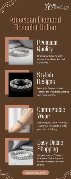 American Diamond Bracelet Online