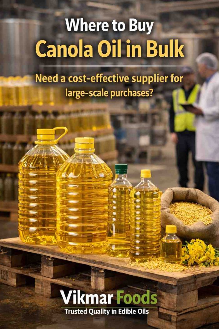 Where to Buy Canola Oil in Bulk