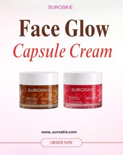Capsule Cream Hydrating Skincare by Suroskie for Smooth Glow