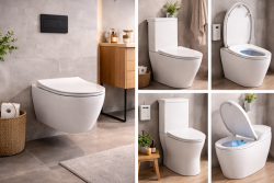 Væghængt Toilet Komplet – Find de Bedste Toilet Tilbud hos Brødrene Komplet
