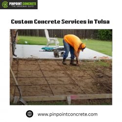 Custom Concrete Services in Tulsa