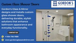 Affordable Custom Glass Shower Doors Installation