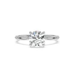 Discover Elegant Hidden Halo Style Engagement Rings
