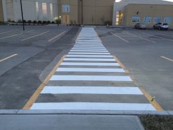 Expert Parking Lot Line Painting Services by JB Lines