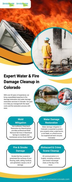 Expert Water & Fire Damage Cleanup in Colorado