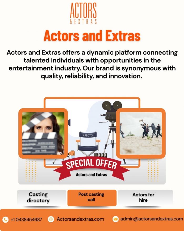 Find Extra Work Online with Trusted Casting Platform for Talent