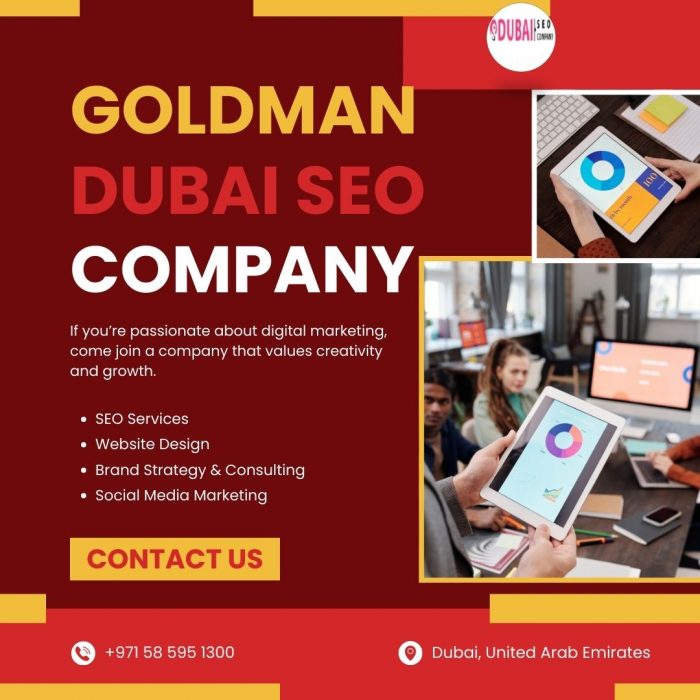 Goldman Dubai SEO Company | Trusted SEO Company in Dubai