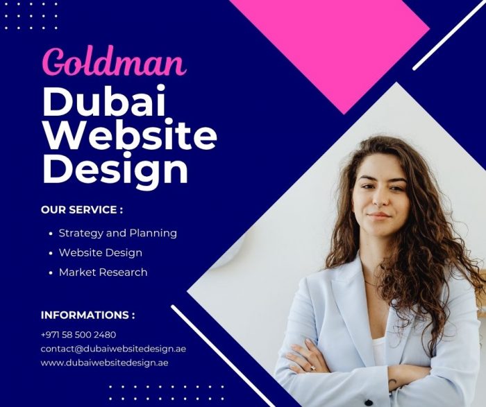 Goldman Dubai Website Design Company | Expert Website Design Services in UAE