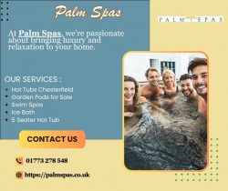 Luxury Lounger Hot Tub for Ultimate Comfort | Palm Spas