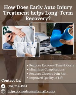 How Does Early Auto Injury Treatment helps Long-Term Recovery?