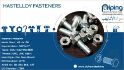Hastelloy Bolts Supplier | Corrosion-Resistant Fasteners