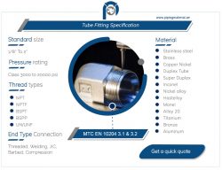Instrumentation Tube Fittings Suppliers in UAE