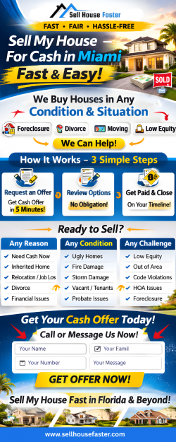 Sell My House for Cash in Miami FL Fast & Easy Home Sale