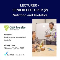 Lecturer Jobs in Australia