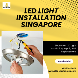 Led light installation singapore