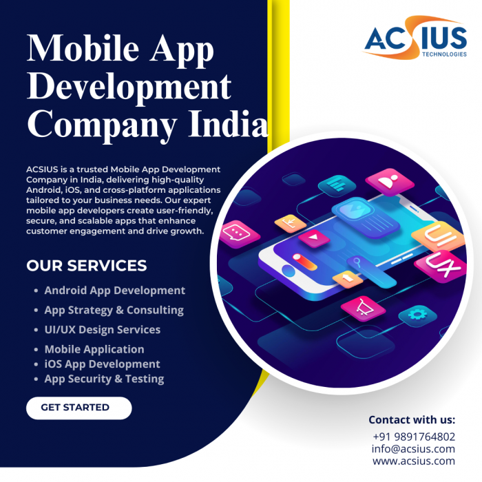 Mobile App Development Company India