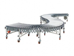 flexible powered roller conveyor