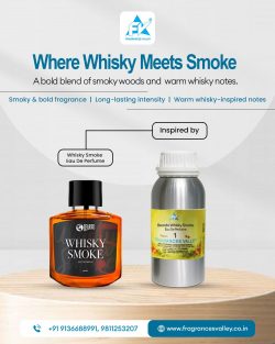 Whisky Smoke Inspired Fragrance Oil – Bold Smoky Scent – Fragrances Valley