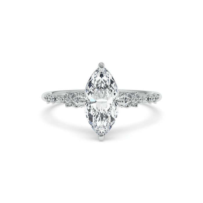 A Star Diamonds – Elegant Natural Stone Wedding Rings for Timeless Love