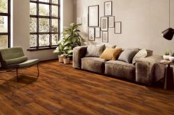 Laminate wooden flooring
